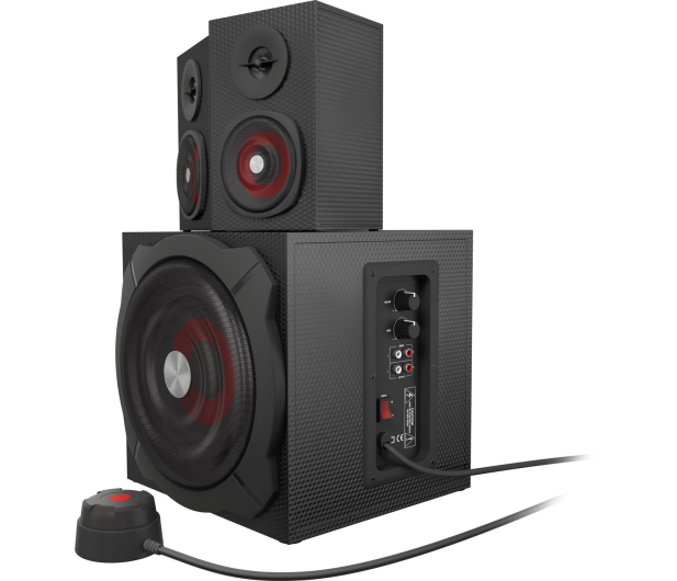 GENESIS HELIUM 600 60W RMS 2.1 CZARNE PILOT NA KABLU - 1135241 - zdjęcie 4